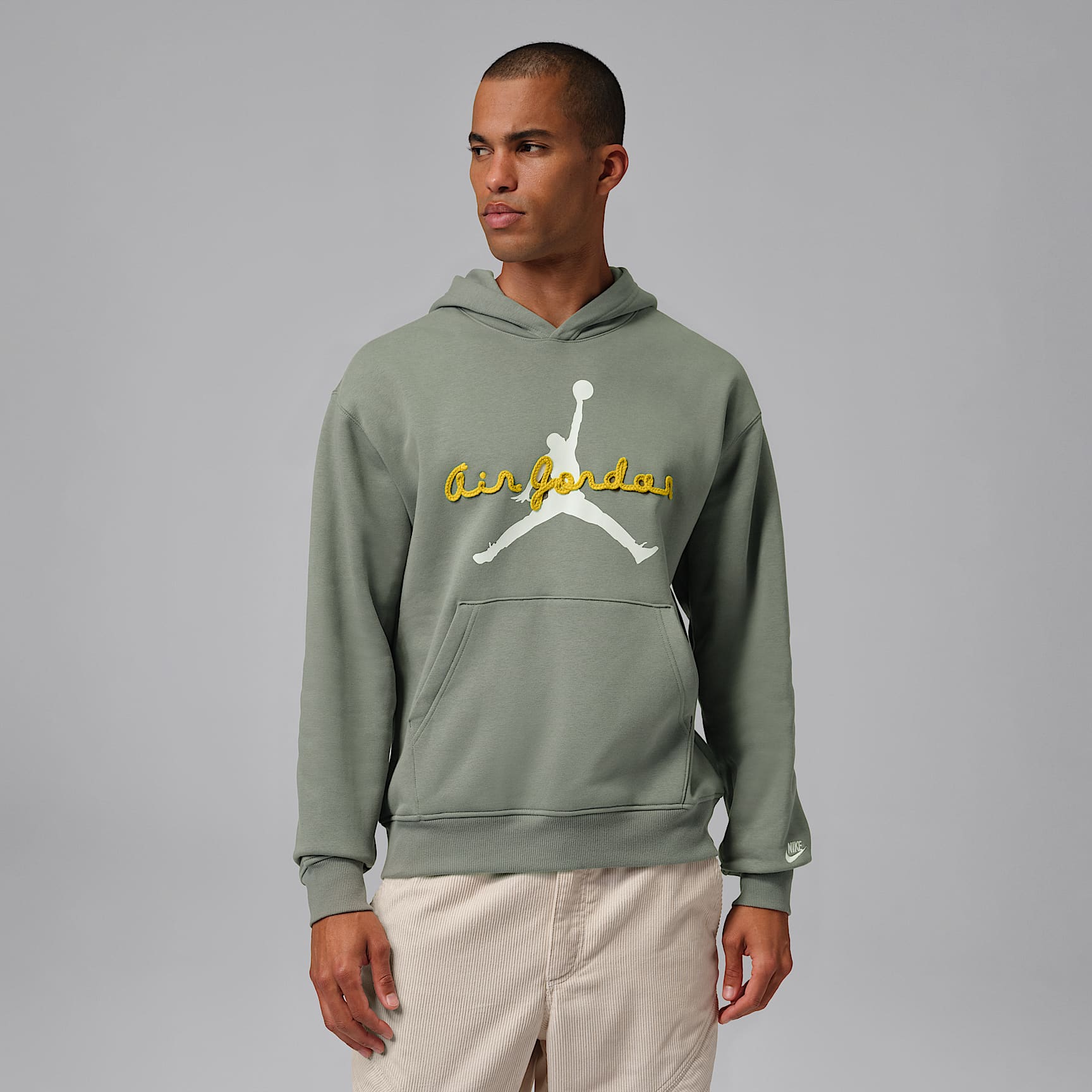 Jordan Brooklyn Fleece Men's Pullover Hoodie. Nike RO